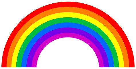 Free Printable Rainbow Clipart